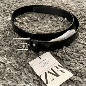 NWT Zara Leather Belt 